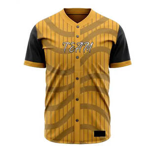 Uniforme de baseball moderne de qualité supérieure pour les matchs professionnels avec des coutures durables - Product Image 4