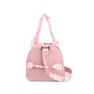 Bolsa de lona de viaje y deporte portátil de alta calidad para mujer, logotipo personalizable, diseño de fin de semana plegable e impermeable - Product Image 6