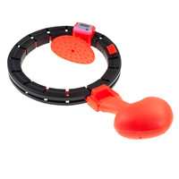 Roue d'exercice électronique en plastique Martom avec masseur, podomètre, pile bouton, diamètre intérieur 20 cm, circonférence 83 cm, modèle unisexe
