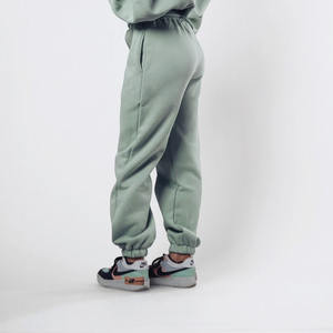 Ensemble de survêtement deux pièces pour femme, hiver, à capuche, lourd, imprimé, uni, surdimensionné, décontracté, coupe ample - Product Image 5