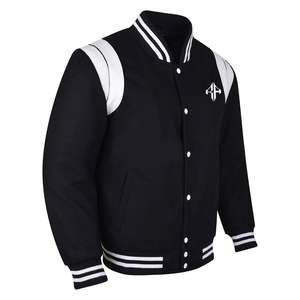 Nouveau haut Logo personnalisé veste d'hiver 100% polyester respirant col côtelé veste universitaire nouveau haut de gamme par ATLANTIC - Product Image 4