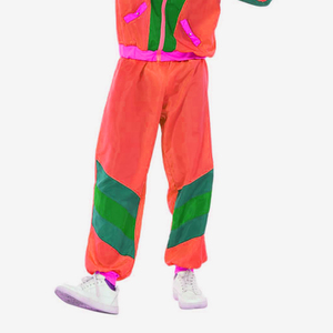 Survêtement à glissière 2 pièces ensemble femme léger surdimensionné plaine Nylon survêtement personnalisé Baggy coupe-vent survêtement - Product Image 3