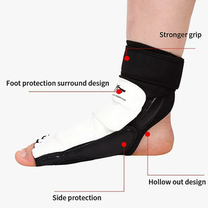 Wholesale Unisex Leather Karate Kick Boxing Leg Protector <b>Instep</b> Equipment for Martial Arts Clothing for Men and Women - Product Image 6