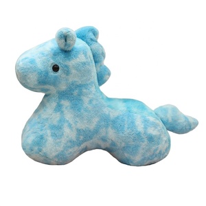 Coussin en peluche en forme de cheval arc-en-ciel, oreiller en peluche coloré en forme de cheval, décoration de la maison, mascotte de l'année du cheval - Product Image 5
