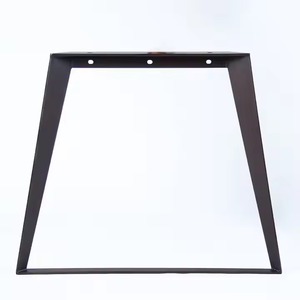 Pieds de table industriels modernes en acier moulé Banc de salle à manger en métal Cadres de table basse pour restaurant Atelier Salle à manger à la maison - Product Image 4