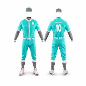 Uniforme de baseball pour hommes en matériau durable fabriqué pour les sports de plein air - Product Image 2