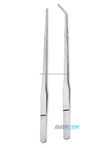 Pince à aquarium professionnelle de haute qualité, extra longue, en acier inoxydable (pinces droites et courbes) par DAVICON ENTERPRISES - Product Image 6