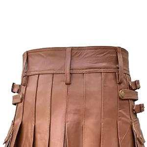 Kilts de cuero escoceses elegantes de la nueva llegada para los hombres Kilts de cuero ligeros de fabricación profesional en MOQ bajo - Product Image 4