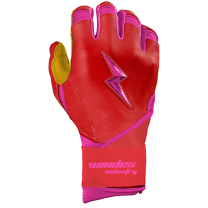 Guantes de bateo estilo BruceBolt personalizados de alta calidad con % 100 Guantes de cuero Cabretta Premium - Product Image 3