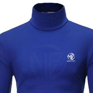 Fashion Casual Pullover Smooth Knit Fabric High <b>Neck</b> Full Sleeve Clothing for <b>Men</b> <b>Turtle</b> <b>Neck</b> Shirt - Product Image 4