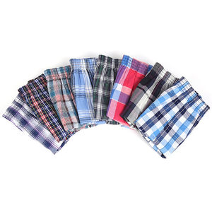 Hot Sale Men's Vintage Elastic Waistband Woven <b>Shorts</b> Nylon/Cotton <b>Plaid</b> Striped Fitness Jogger Athletic Breathable Lightweight - Product Image 3