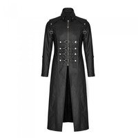 Nouvelle Collection Hiver 2022 : Manteau en Jean Élégant à Double Boutonnage avec Col Montant en Cuir, Doublure Polaire, Style Vintage, Ceinture pour Femme