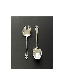 Compre Servidor de ensalada de metal hecho a mano duradero de primera calidad para el hogar, la cocina, el comedor y el restaurante - Product Image 1