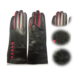 Gants d'habillage en cuir souple chaud d'hiver pour femmes mitaines de Fitness de mode avec cadeau accessoires de Fitness élégants pour dames - Product Image 3