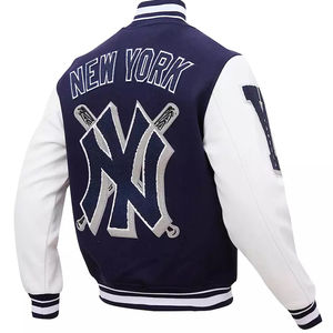 Veste de survêtement personnalisée de luxe, de haute qualité, de couleur et de taille personnalisées, respirante, enduite, pour hommes, en polyester/coton, coupe-vent - Product Image 4