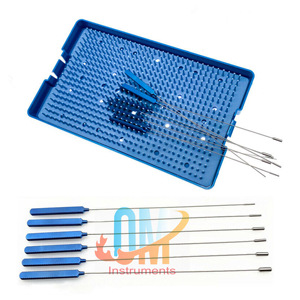 ชุดเครื่องมือขยายหลอดเลือดแบบแมนนวล OldMed Instruments เกรดทางการแพทย์ของเยอรมัน ทำจากเหล็กกล้าไร้สนิม สำหรับหลอดเลือดขนาดเล็ก ความยาว 21 ซม. - Product Image 2