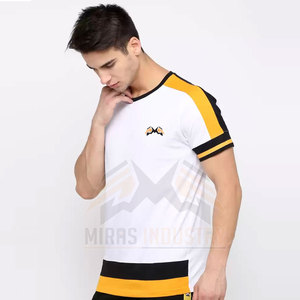 เสื้อยืดผู้ชายมาใหม่ สีพื้น ลายพิมพ์โดดเด่น ระบายอากาศได้ดี น้ำหนักเบา แห้งเร็ว ผ้าฝ้ายใยไผ่ - Product Image 3