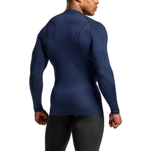 Camiseta Deportiva Transpirable de Secado Rápido de Alta Calidad 2026, Ropa Deportiva para Hombre, Spandex/Poliéster 220g, Diseño Personalizable para Exteriores - Product Image 4