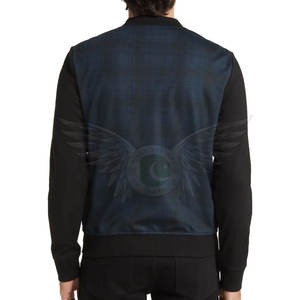 Vente de gros Blouson aviateur faible poids pour homme Blouson aviateur imperméable en nylon avec logo personnalisé - Product Image 2