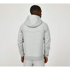 Lo último en chándales Unisex de tela de lana pesada 100%, conjuntos de Jogger con capucha y cremallera completa transpirable Unisex personalizados - Product Image 2