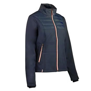 เสื้อแจ็คเก็ตซอฟต์เชลล์สำหรับขี่ม้าผู้หญิง ขายดี MOQ ต่ำ รับผลิตแบรนด์ส่วนตัว โลโก้ตามสั่ง ราคาแข่งขัน - Product Image 6