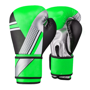 ถุงมือซ้อมมวยหนัง PU สีแดง, ถุงมือซ้อมมวยสำหรับมวยไทยและ MMA - Product Image 3