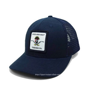 Personalizado bordado tejido parche gorras de camionero, OEM personalizado bordado 3D Logo nuevo estilo de alta calidad para hombre camionero - Product Image 2