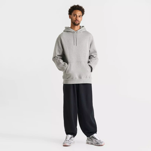 เสื้อมีฮู้ดสไตล์มินิมอลสำหรับเสื้อฮู้ดอบอุ่นลำลองแนวแอธเลชเชอร์ลำลองบุด้านในนุ่มใส่สบาย - Product Image 2