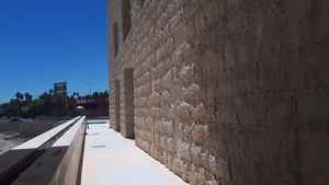 2024 travertino Splitface acabado revestimiento fachada longitud libre gran oferta Premium Nivel Superior construcciones de piedra hechas en Turquía - Product Image 3