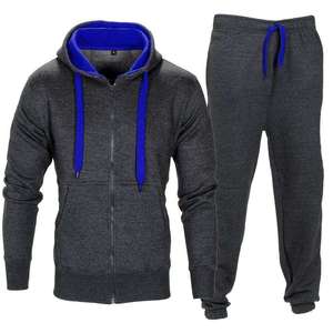 Conjunto Deportivo de Dos Piezas para Hombre, Logotipo Personalizado, Unisex, Holgado, Ajustado, de Terciopelo, Reflectante, Pantalones Deportivos, Mono, Invierno, Casual - Product Image 2