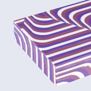 Boîte de rangement décorative en résine faite à la main de haute qualité avec une esthétique moderne pour l'organisation de la maison à un prix abordable par - Product Image 2