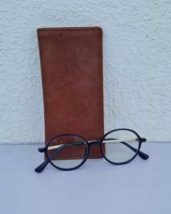 Best High Quality PU <b>Leather</b> <b>Belt</b> Clip Eyeglass Case <b>Pouch</b> Men's Spectacle Case Personalized Eyeglasses Case <b>Pouches</b> - Product Image 5