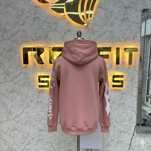 เสื้อฮู้ดสำหรับผู้ชายเสื้อฮู้ดแบบมีซิปพิมพ์ลายพัฟทำจากโรงงาน - Product Image 2