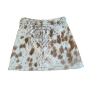 Última moda de alta calidad por encargo de cuero de vaca corto mejor diseño Color sólido cómodo impermeable elegante pantalones cortos de cuero - Product Image 3