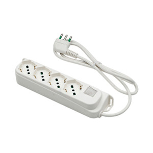 Fme Art. 47.420 Multipresa 4 Prese Bipasso/Schuko+Interruttore Retail - Product Image 1