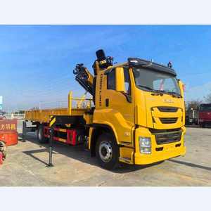 Camión en Venta, 4X2, 205HP, 10/12 Toneladas, Camión con Grúa X-C-M-G, Grúa de Brazo Plegable Montada en Camión - Product Image 1