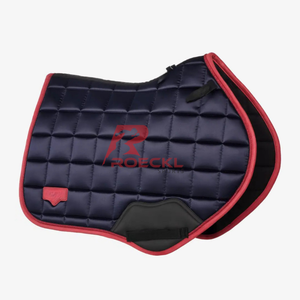 Tapis de selle de cheval anglais en gros de qualité supérieure tissu respirant durable doublure douce conception équestre confortable pour l'équitation - Product Image 2