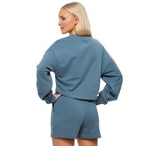 Camiseta Deportiva de Manga Larga para Mujer, Diseño Holgado, para Gimnasio, Entrenamiento, Verano, Moda, Tallas Grandes, Algodón y Poliéster - Product Image 5