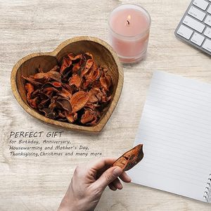 HF Crafts Frutero de madera natural Hecho a mano Eco-Consciente Desayuno Tazón para servir Precio al por mayor de frutas frescas - Product Image 6