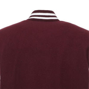 Chaquetas Varsity Personalizadas para Hombre, Cuello Alto, Logotipo Frontal, 100% Algodón Transpirable, Nuevo Modelo, Precio de Fabricante - Product Image 6