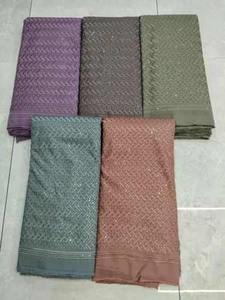 Premium Rayon Resham Fabric Men's Elegant Traditional Ethnic Embroidered Garment Kurtas Dresses Eco-Friendly <b>Stretch</b> Material - Product Image 5