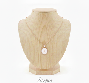 Collier avec pendentif signe du zodiaque en argent sterling 925 fait sur mesure par Rudra Gems, plaqué or 14K/18K, chaîne à maillons de luxe certifiée, cadeau pour homme - Product Image 1