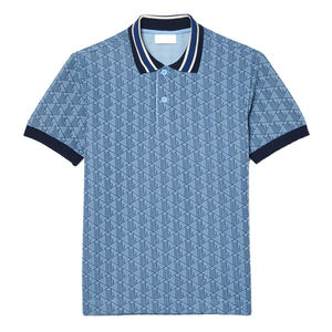 Camiseta Polo de Algodón Casual de Verano para Hombre, Camisetas de Manga Corta con Serigrafía Bordada, Ligeras, OEM - Product Image 1