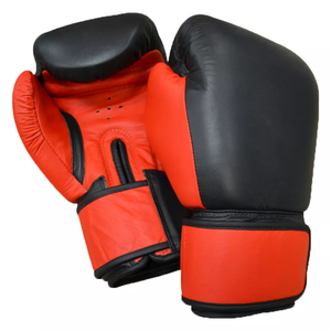 Gants de boxe professionnels en cuir personnalisés pour l'entraînement de Muay Thai MMA de combat de gymnastique - Product Image 4