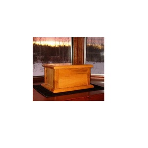 Artisanat de luxe cadeaux Premium sculpture en bois, urnes de crémation pour adulte cendres humaines, urnes souvenir en bois - Product Image 2