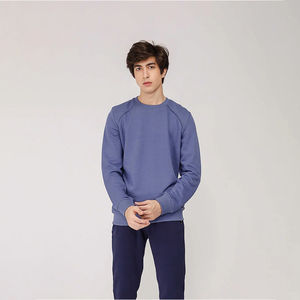 Sweat-shirt personnalisé pour hommes Ensemble pantalon de survêtement Ensemble de jogging uni en coton 2 pièces Ensemble de sweat-shirt et pantalon de survêtement unisexe - Product Image 2