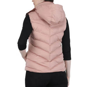 Gilet bouffant en toile tricotée de qualité supérieure pour femmes Logo personnalisé imprimé motif solide meilleur vêtements de rue pour l'hiver au prix de gros - Product Image 4