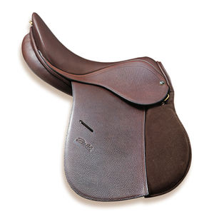 Selle de dressage en cuir anglais de qualité supérieure pour chevaux Selle de cheval à gueule en cuir véritable - Product Image 3
