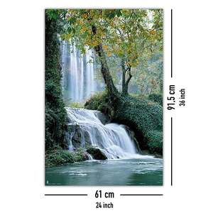 โปสเตอร์น้ำตกสมัยใหม่ ของตกแต่งผนังสุดเก๋ ทำจากกระดาษ - Product Image 5