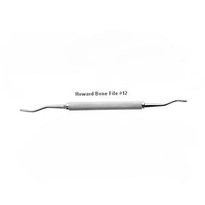 ตะไบสำหรับทำฟันเครื่องมือทันตกรรมปลายสองชั้นทำจากสแตนเลสอุปกรณ์จัดรูปกระดูกและกระดูกเครื่องมือทำฟันแบบมืออาชีพ - Product Image 2